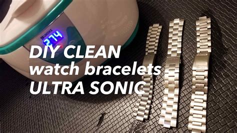 ultrasonic cleaning rolex bracelet|rolex watch head ultrasound cleaner.